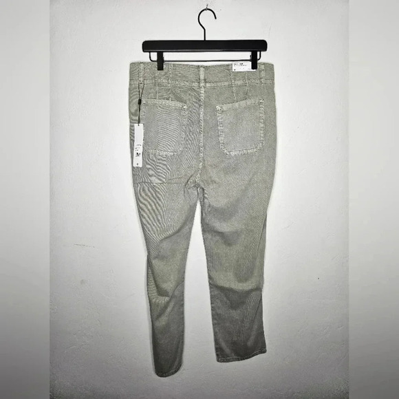 Joe's Jeans The Honor High Rise Vintage Straight Pant Size 30 in Green - Picture 3 of 8